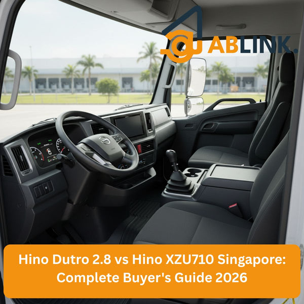 Hino Dutro 2.8 vs Hino XZU710 Singapore: Complete Buyer's Guide 2026