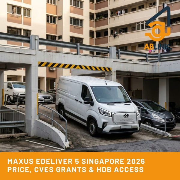 Maxus eDeliver 5 Singapore 2026: Price, CVES Grants & HDB Access