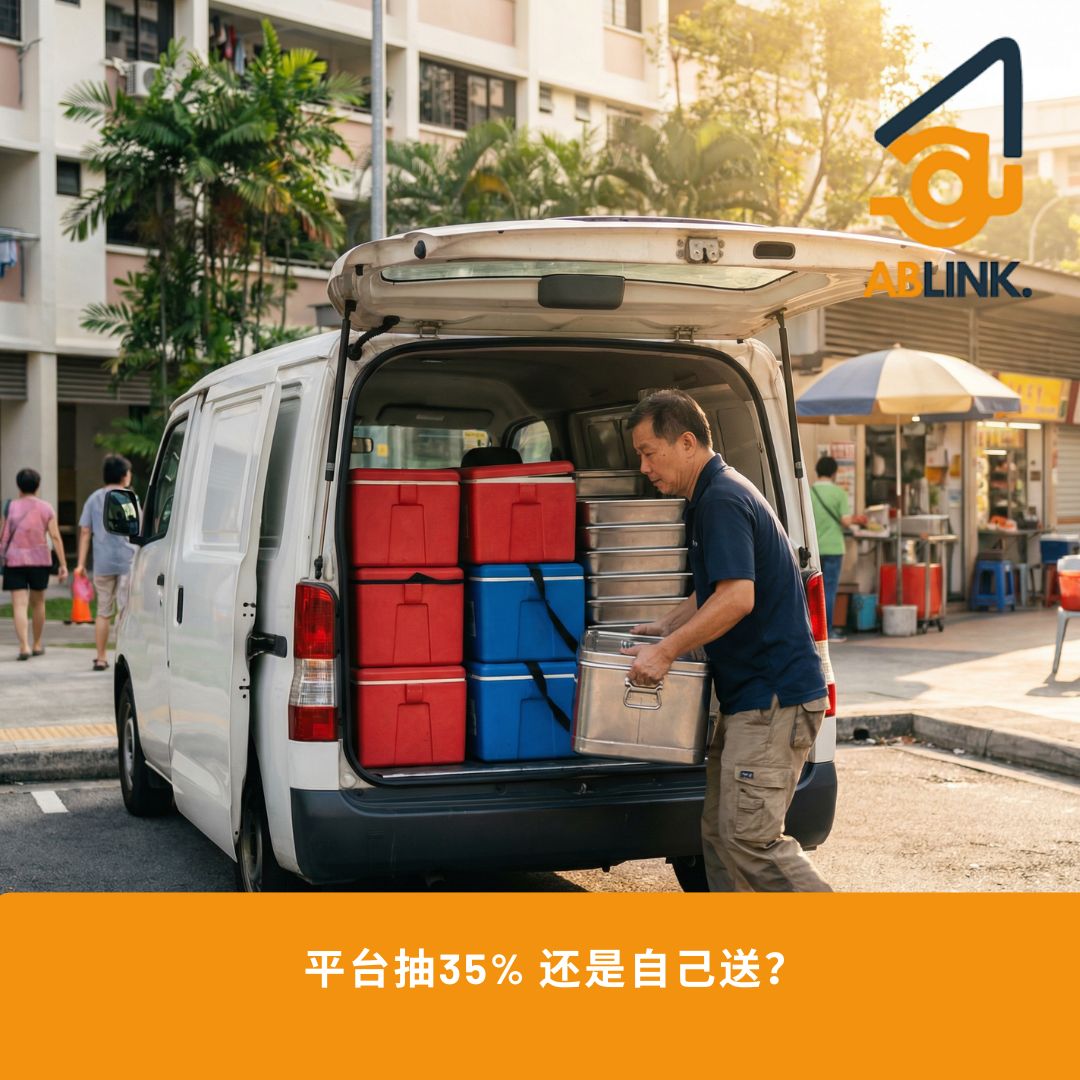 新加坡餐饮外卖用什么车