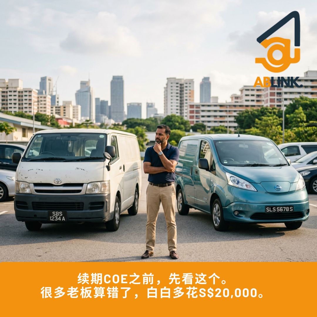 新加坡商用车COE续期还是买新车