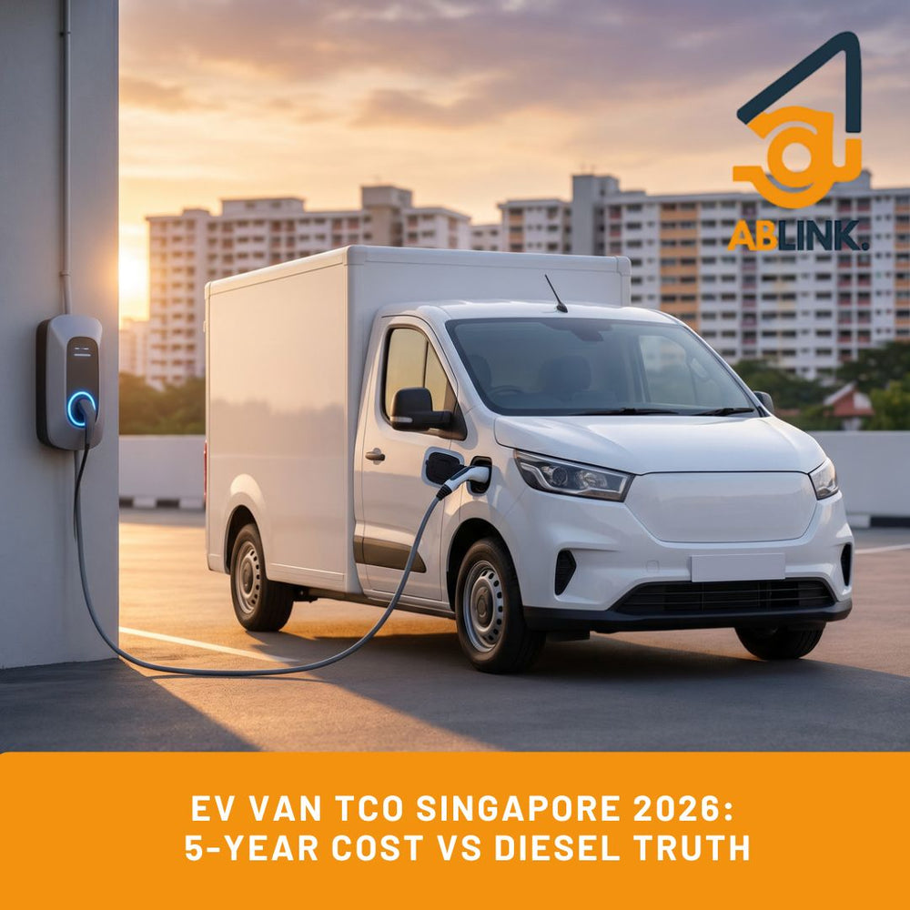 EV Van TCO Singapore 2026: 5-Year Cost vs Diesel Truth
