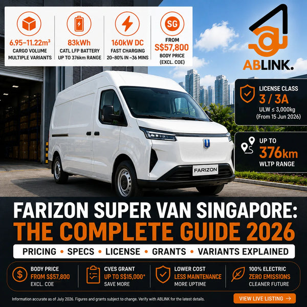 Farizon Super Van Singapore