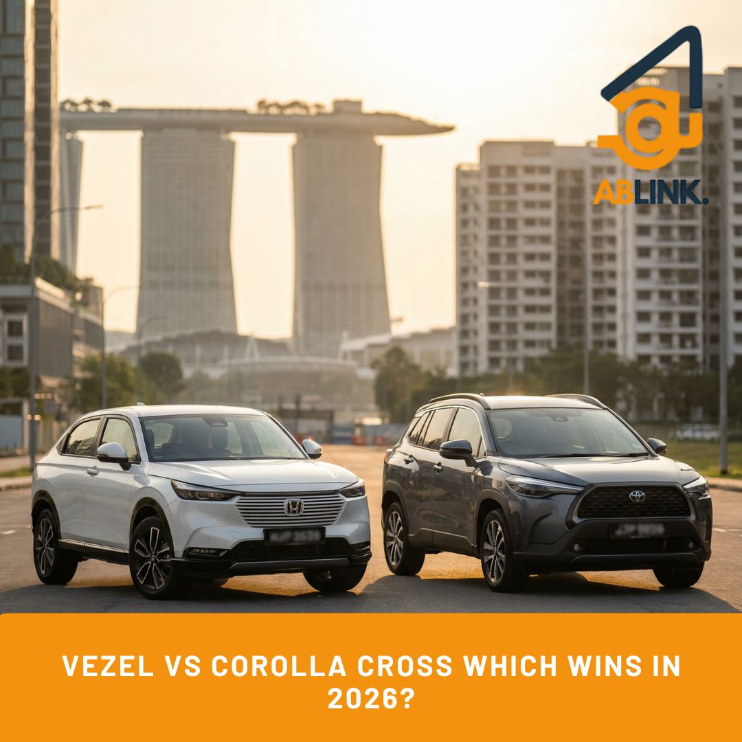 Honda Vezel vs Toyota Corolla Cross Singapore 2026