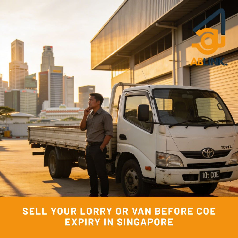 Sell Your Lorry or Van Before COE Expiry in Singapore