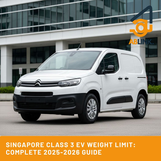 Singapore Class 3 EV Weight Limit: Complete 2025-2026 Guide
