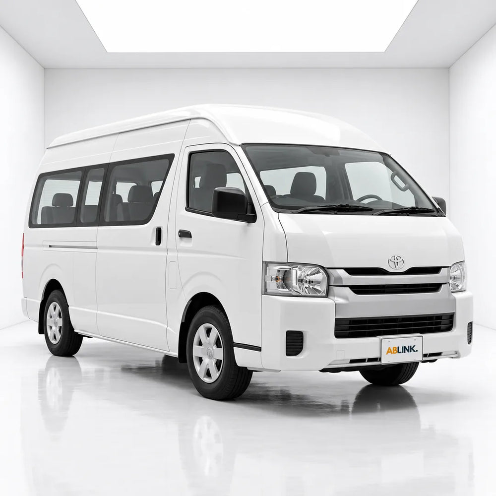 Bus financing Singapore: Toyota Hiace high-roof 13-seater minibus with ABLINK plate